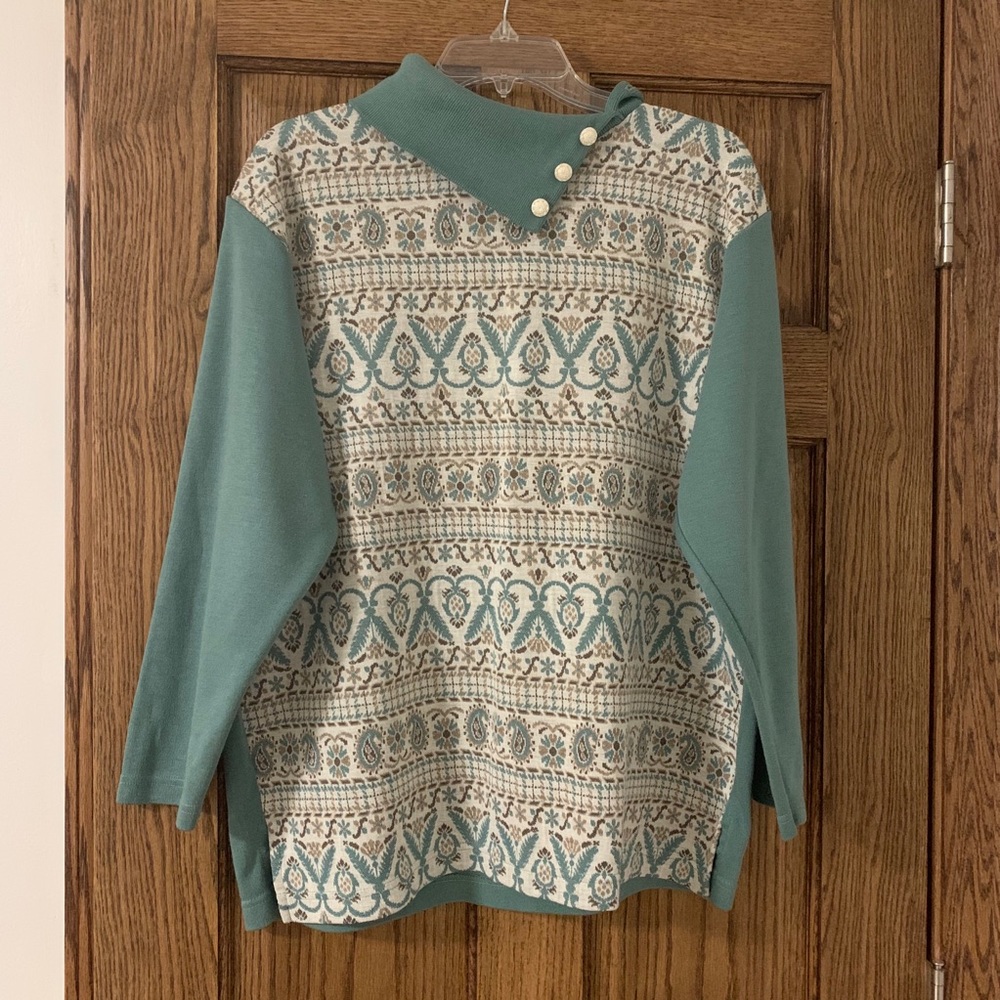 Three Quarter Sleeve Sweater